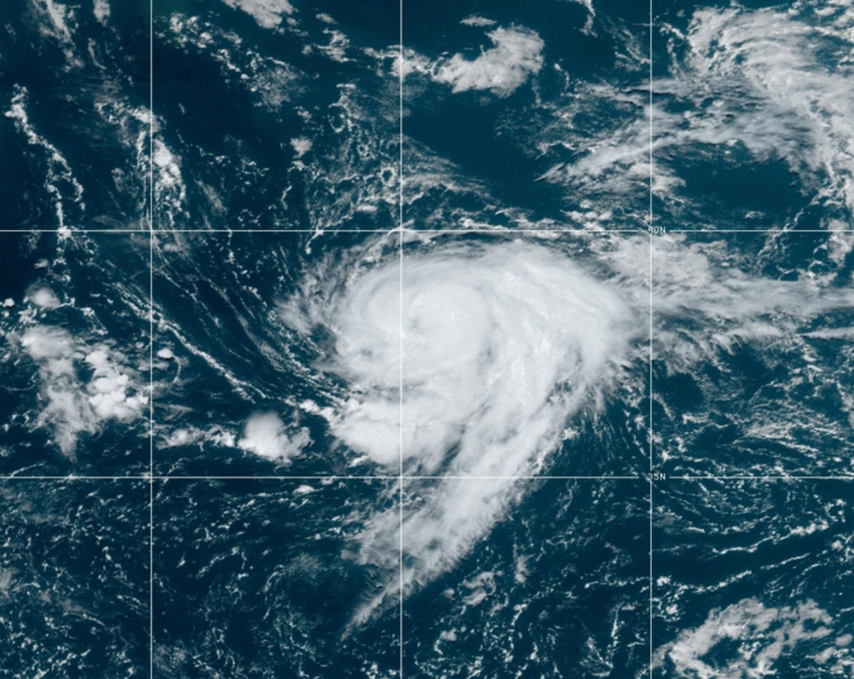 Tropical Storm Danielle forms in the Atlantic and is expected to